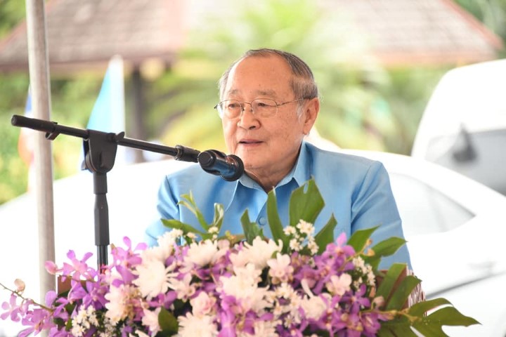 เลขาธิการมูลนิธิชัยพัฒนา และประธานกรรมการมูลนิธิอุทกพัฒน์ ในพระบรมราชูปถัมภ์ เป็นประธานในพิธีสืบชะตากว๊านพะเยา ติดตามการดำเนินงานการบริหารจัดการน้ำชุมชนบริเวณรอบกว๊านพะเยา